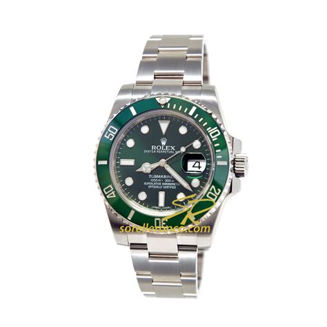 rolex ghiera verde garanzia|rolex ghiera verde usato.